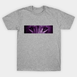 Lion Eyes (Purple) T-Shirt